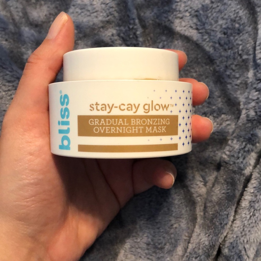 Bliss stay-cay glow face mask